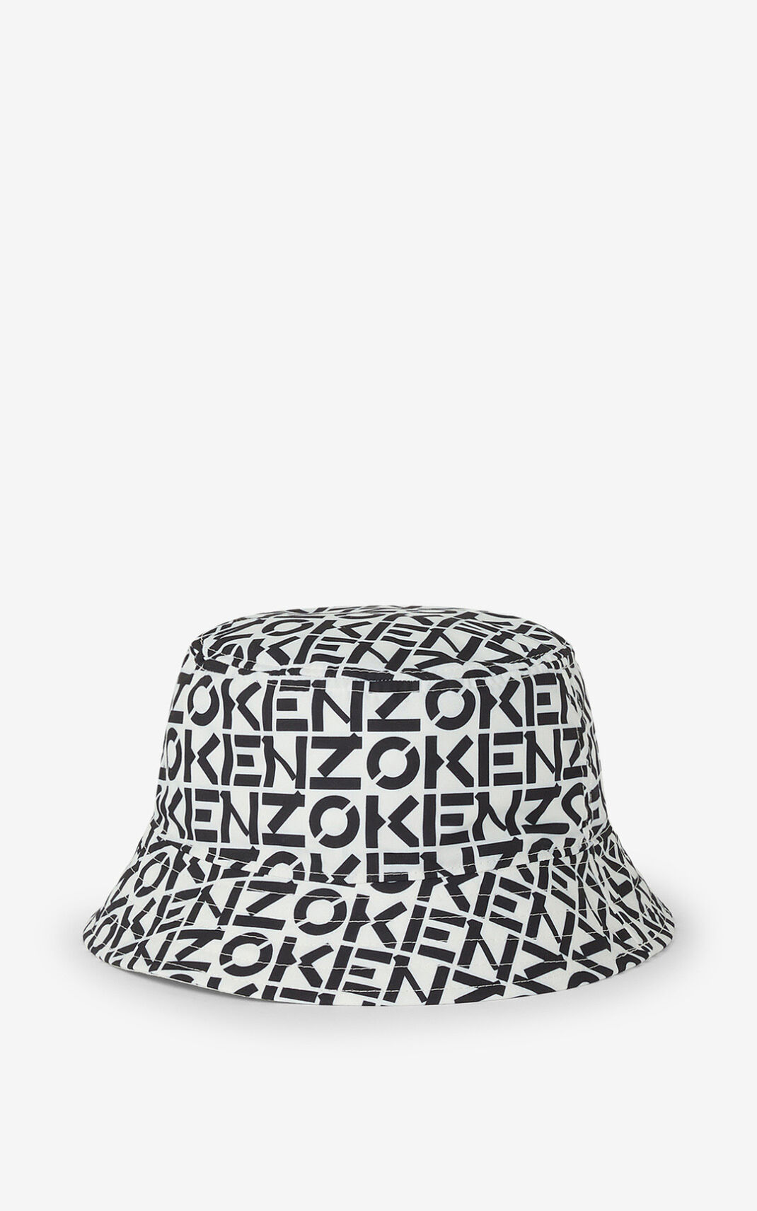 Chapeau Kenzo Femme Reversible monogram Blanche VKHDP-1965